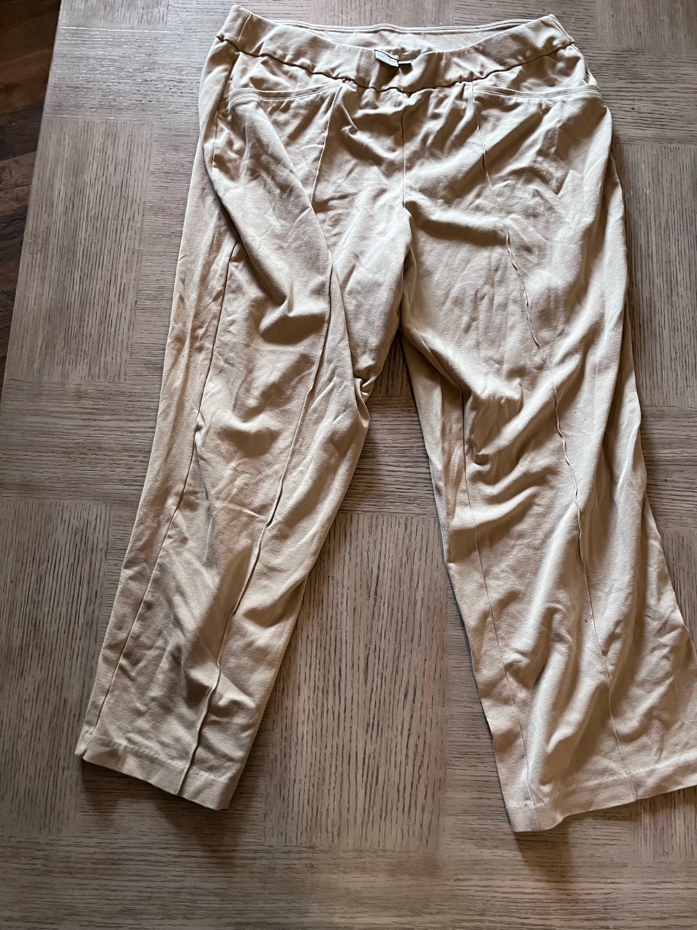 Plus Size Khaki Stretch Pants Bundle Lot of 2 - Size 18/20 2X Comfort Workwear